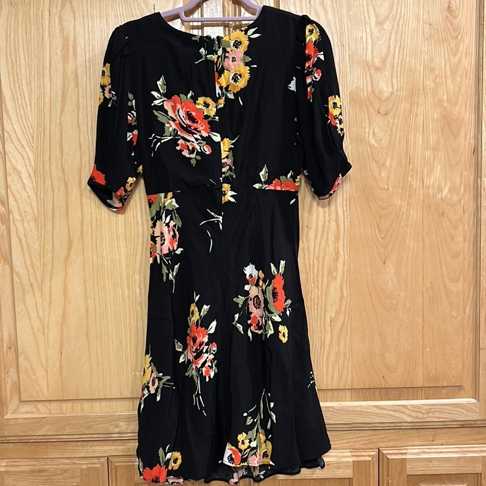 Free People Floral Black Dress - Picture 11 of 12
